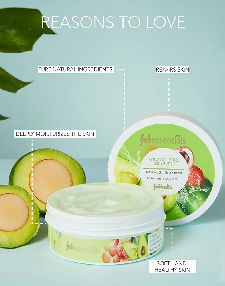 Fabessentials Avocado Lychee Body Butter