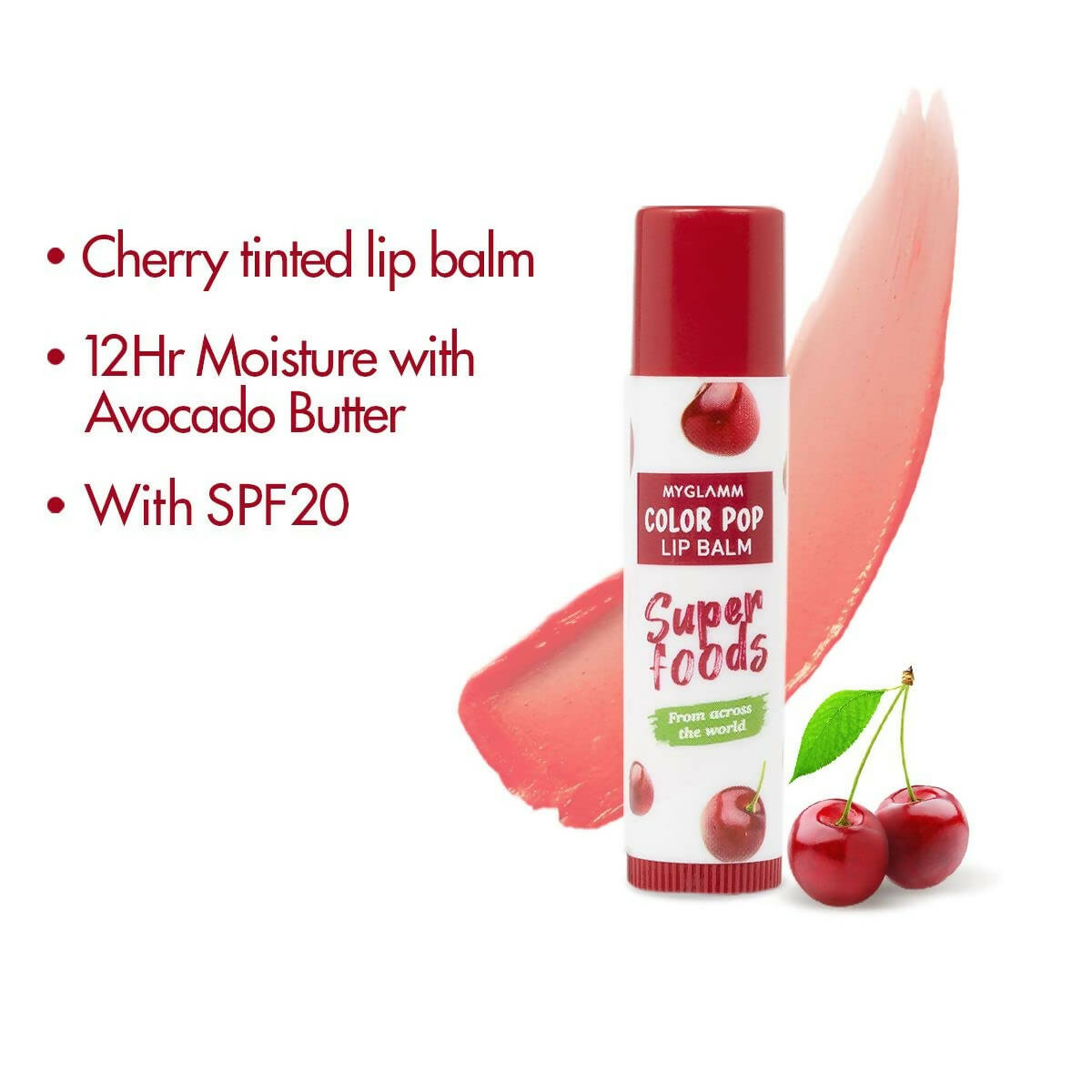 MyGlamm Superfoods Color Pop Lip Balm