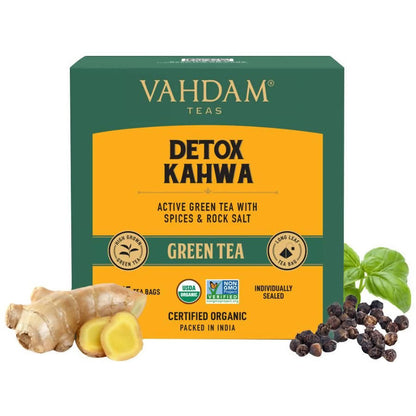 Vahdam Detox Kahwa Green Tea