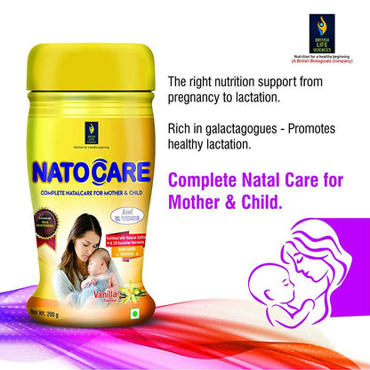 British Life Sciences Natocare Lactation Supplement for Breastfeeding Mothers