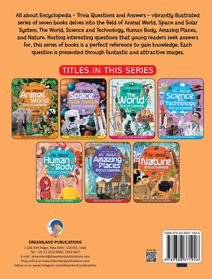 Dreamland Nature Encyclopedia for Children Age 5 - 15 Years- All About Trivia Questions and Answers