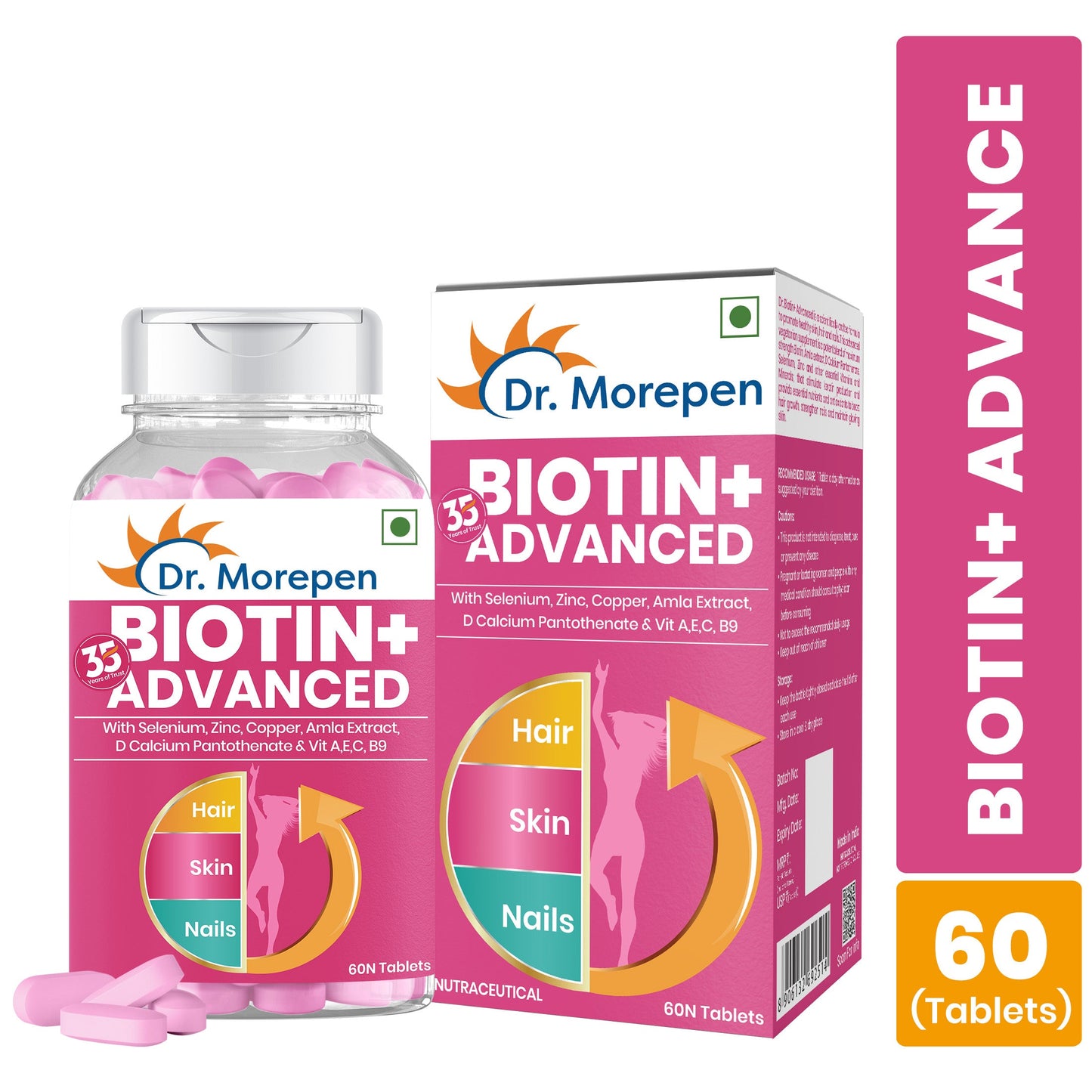 Dr. Morepen Biotin Plus Tablets