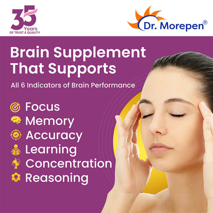 Dr. Morepen Memory Focus & Mood Tablets