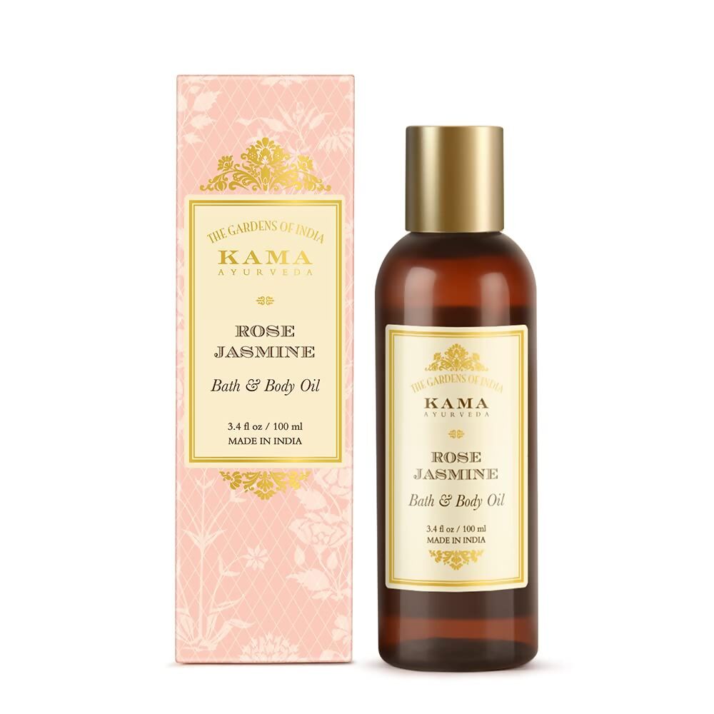 Kama Ayurveda Rose Jasmine Bath and Body Oil