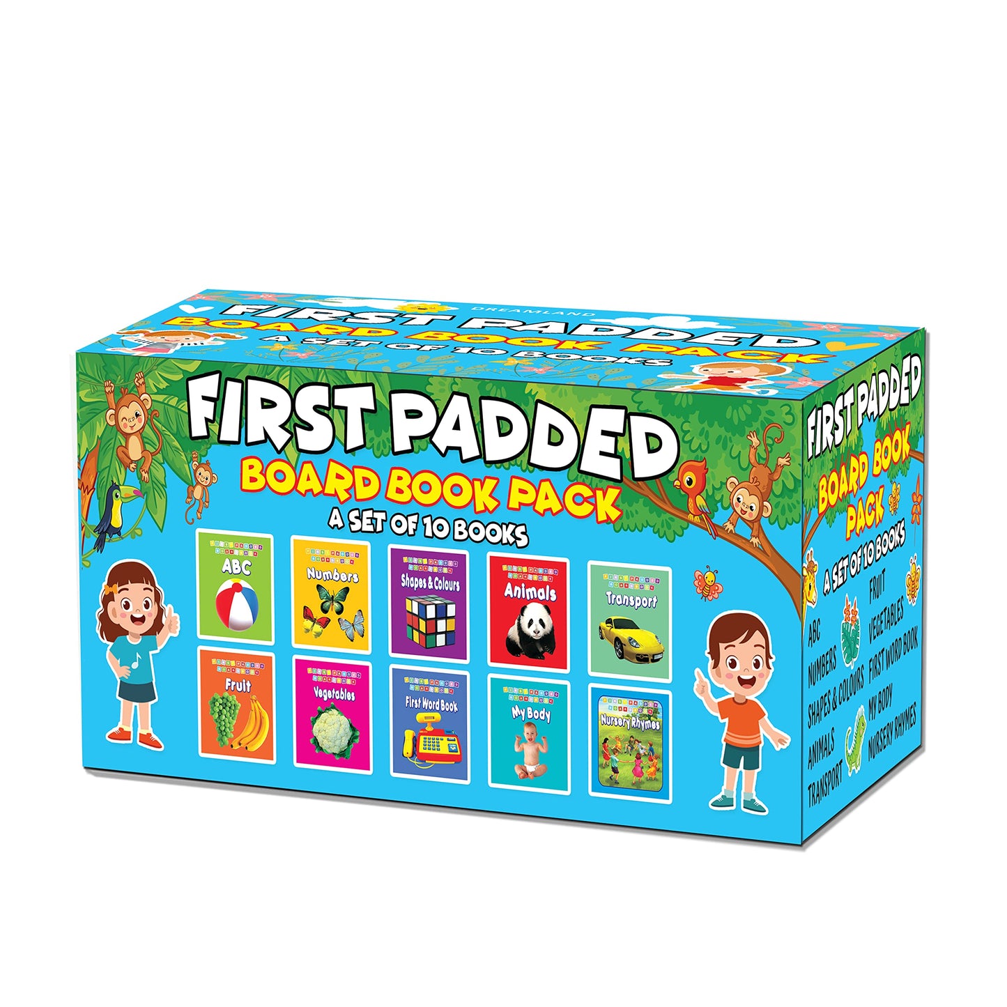 Dreamland First Padded Board Book - Gift Pack (10 Titles)