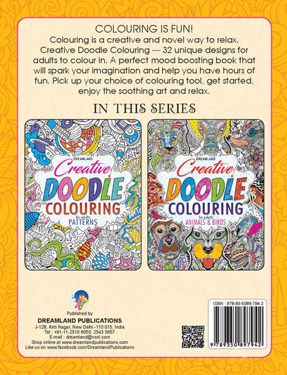 Dreamland Creative Doodle Colouring - Patterns