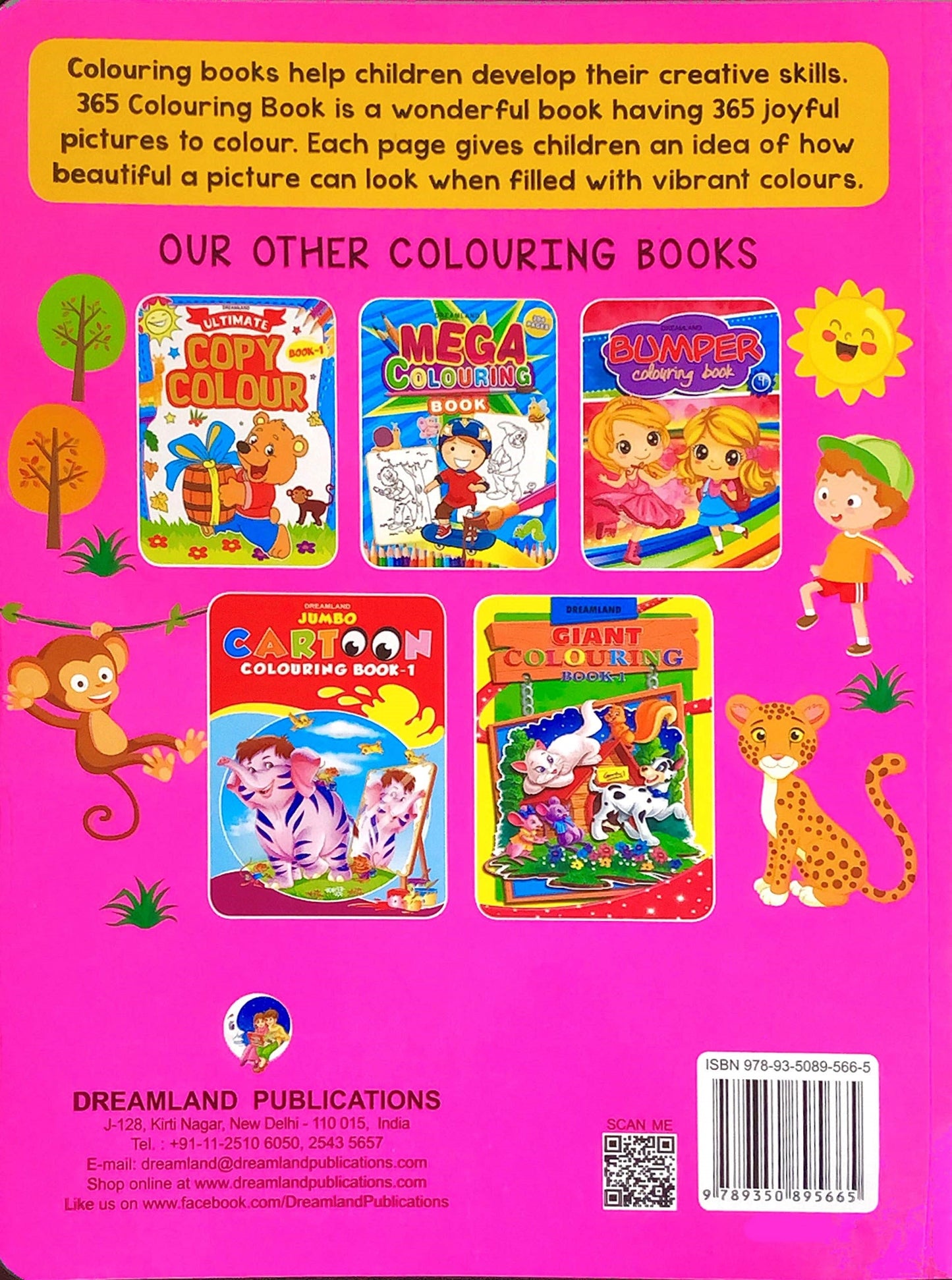 Dreamland 365 Colouring Book