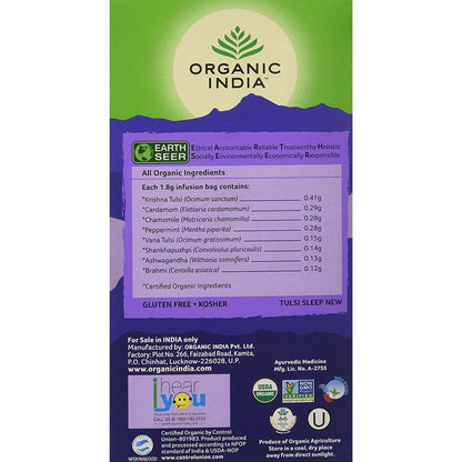 Organic India Tulsi Sleep Tea (25 Tea Bags)