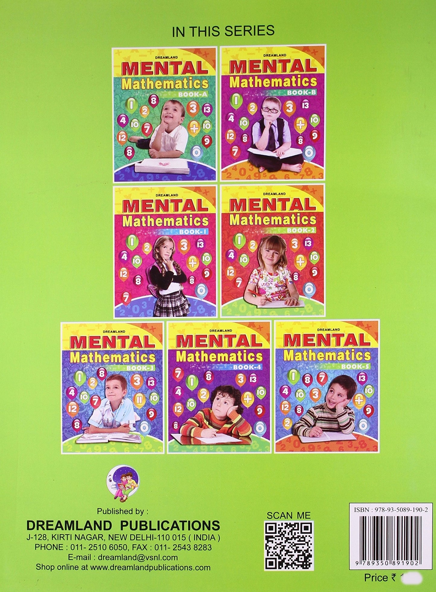 Dreamland Mental Mathematics Book - 3