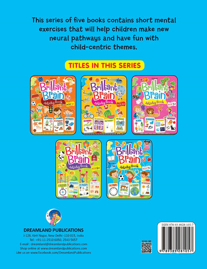 Dreamland Brilliant Brain Activity Book 7+