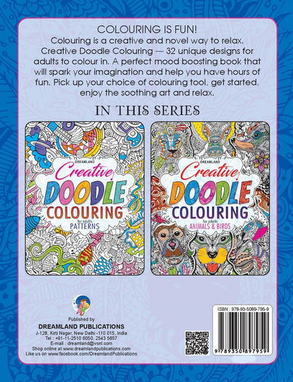 Dreamland Creative Doodle Colouring - Animals & Birds