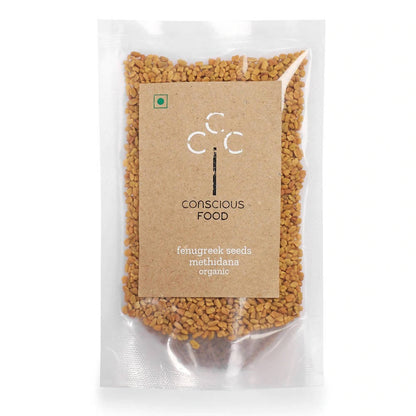 Conscious Food Organic Fenugreek Seeds (Methi)