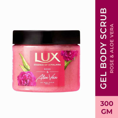 Lux Essence Of Himalayas Rose & Aloe Vera Gel Body Scrub