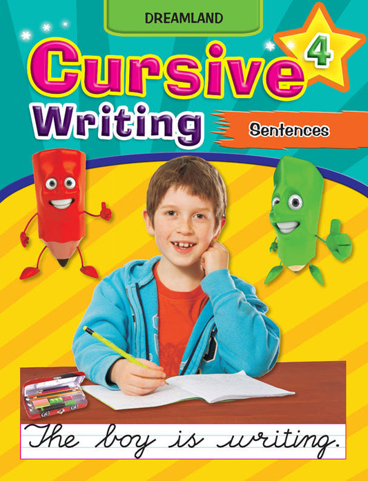 Dreamland Cursive Writing Book (Sentences) Part 4 -  buy in usa 