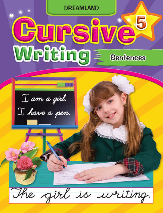 Dreamland Cursive Writing Book (Sentences) Part 5 -  buy in usa 