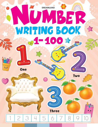 Dreamland Number Writing Book 1-100 -  buy in usa 