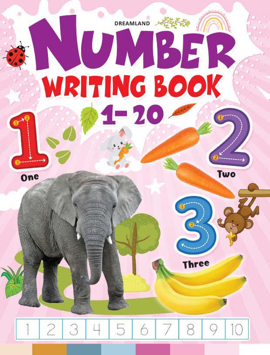 Dreamland Number Writing Book 1-20 -  buy in usa 