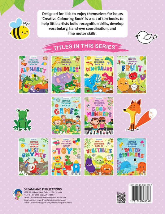 Dreamland Creative Colouring Book - Alphabet