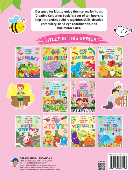 Dreamland Creative Colouring Book - Good Manners