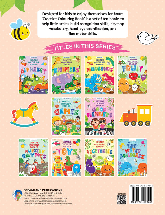 Dreamland Creative Colouring Book - Toys