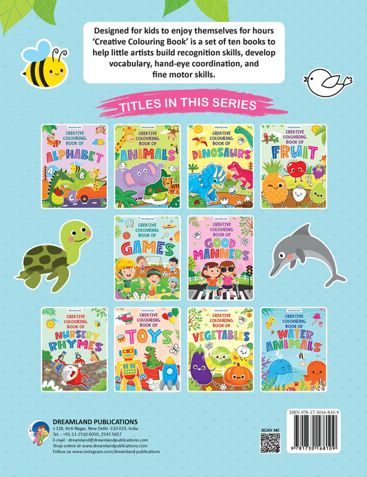 Dreamland Creative Colouring Book - Water Animals