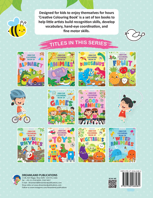 Dreamland Creative Colouring Book - Games