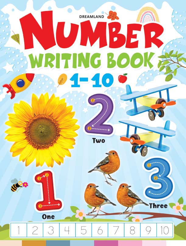 Dreamland Number Writing Book 1-10 -  buy in usa 