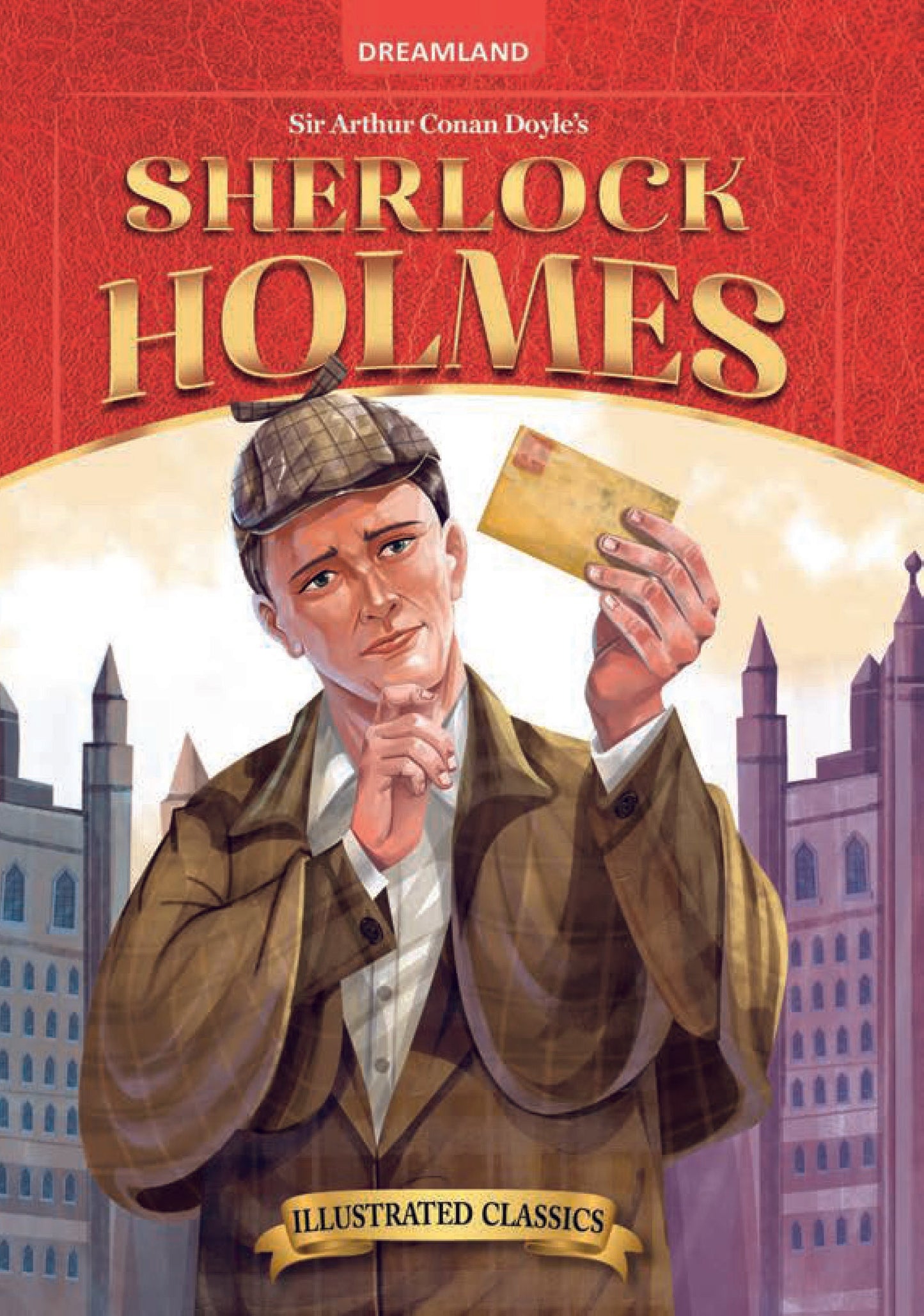 Dreamland Publications Sherlock Holmes- Illustrated Abridged Classics for Children with Practice Questions : Children Classic Fiction Book -  buy in usa 