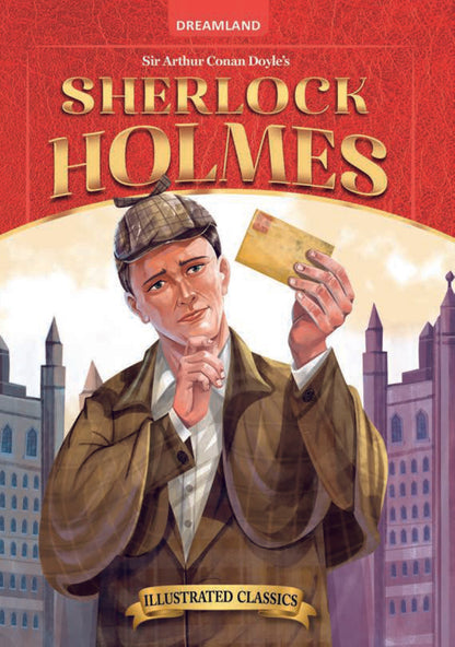 Dreamland Publications Sherlock Holmes- Illustrated Abridged Classics for Children with Practice Questions : Children Classic Fiction Book -  buy in usa 