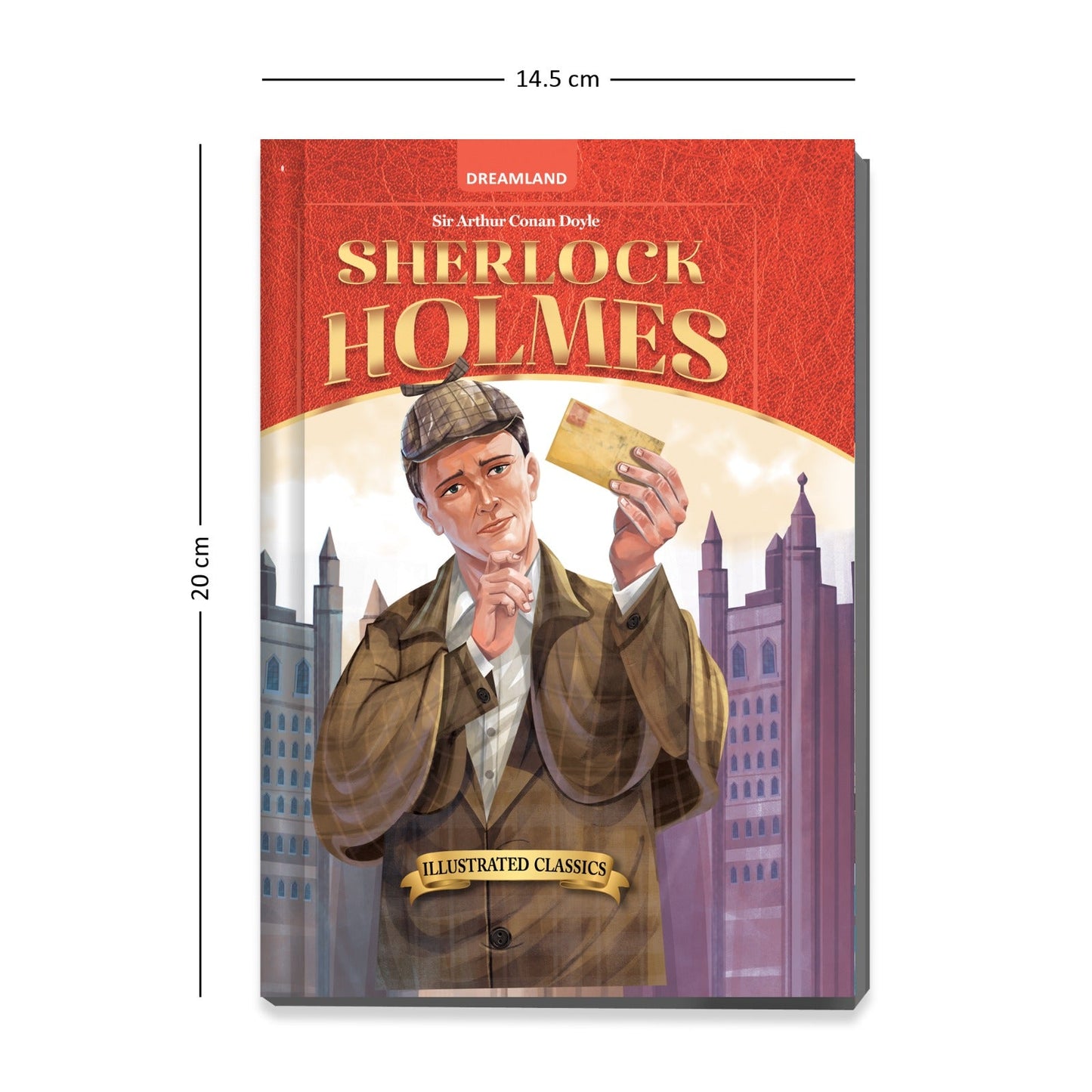 Dreamland Publications Sherlock Holmes- Illustrated Abridged Classics for Children with Practice Questions : Children Classic Fiction Book