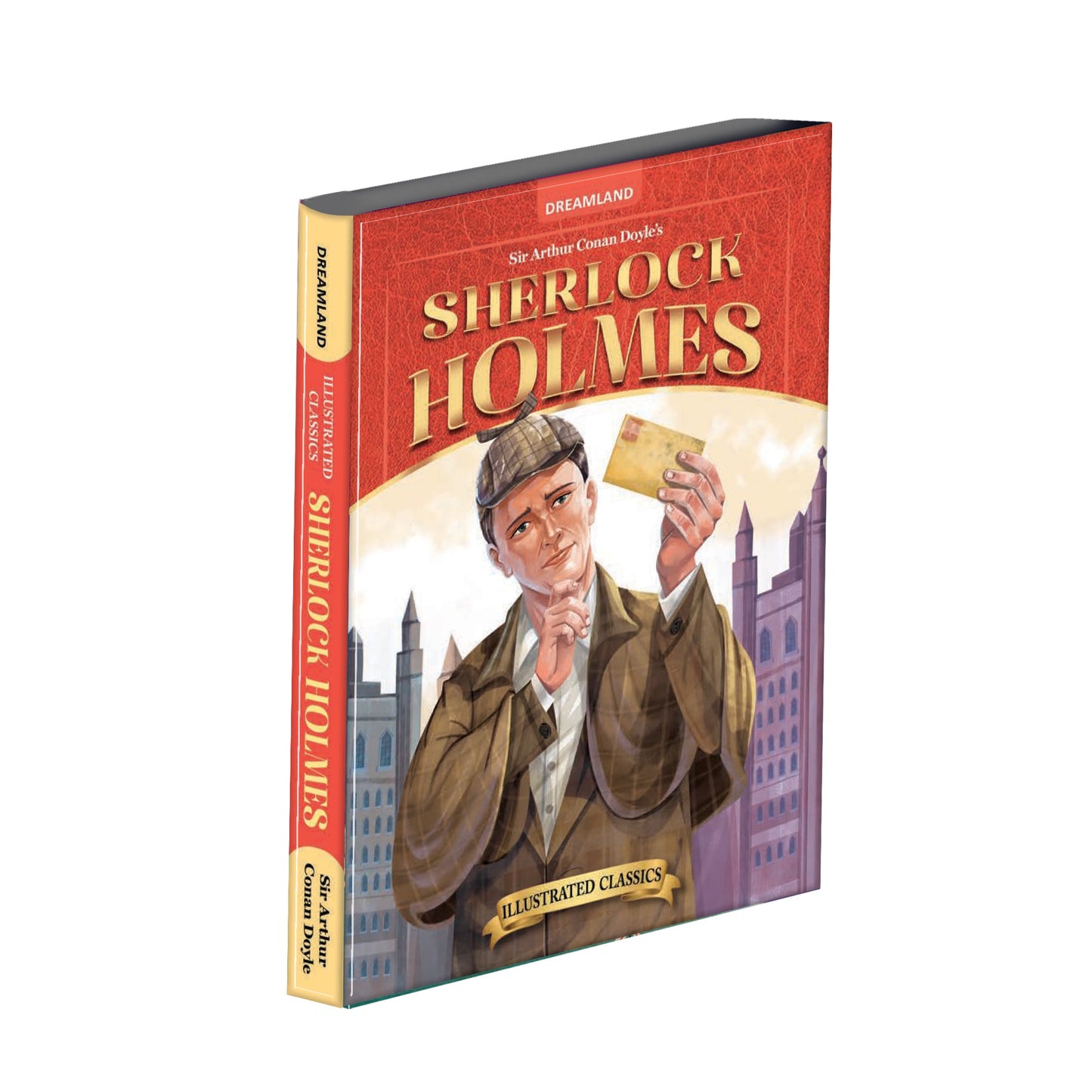 Dreamland Publications Sherlock Holmes- Illustrated Abridged Classics for Children with Practice Questions : Children Classic Fiction Book