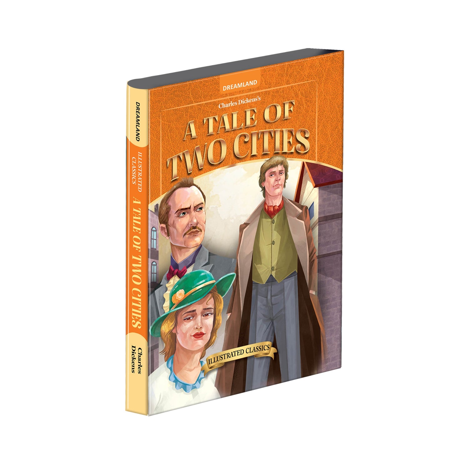 Dreamland Publications A Tale of Two Cities- Illustrated Abridged Classics for Children with Practice Questions : Children Classic Fiction Book
