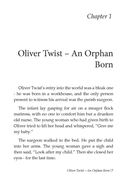 Dreamland Publications Oliver Twist- Illustrated Abridged Classics for Children with Practice Questions : Children Classic Fiction Book