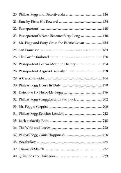 Dreamland Publications Around the World in 80 days- Illustrated Abridged Classics for Children with Practice Questions: Children Classic Fiction Book