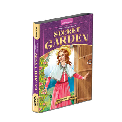 Dreamland Publications Secret Garden- Illustrated Abridged Classics for Children with Practice Questions : Children Classic Fiction Book