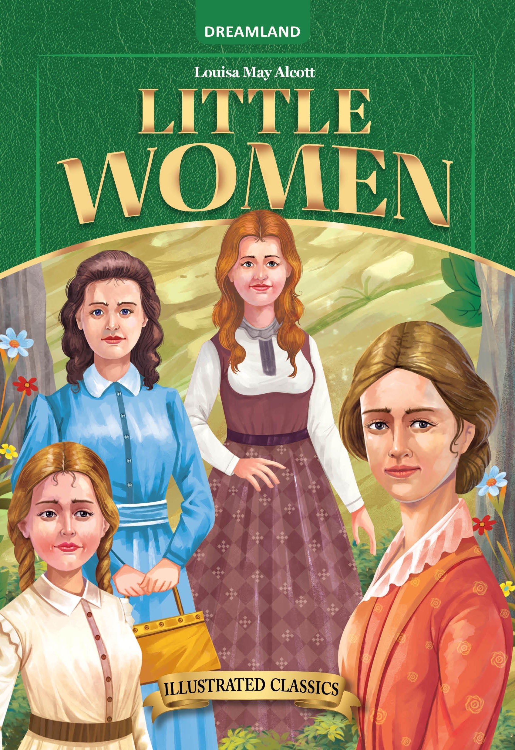 Dreamland Publications Little Woman- Illustrated Abridged Classics for Children with Practice Questions : Children Classic Fiction Book -  buy in usa 