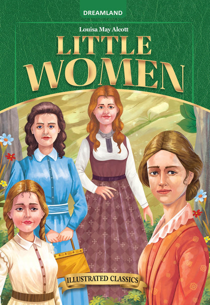 Dreamland Publications Little Woman- Illustrated Abridged Classics for Children with Practice Questions : Children Classic Fiction Book -  buy in usa 