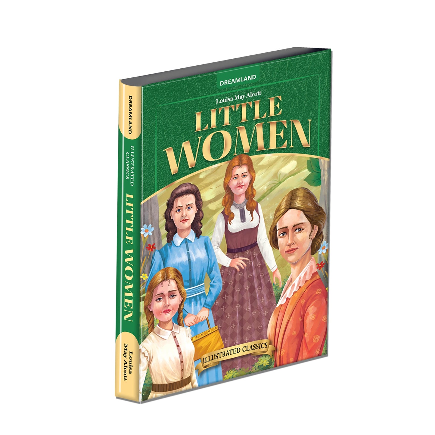 Dreamland Publications Little Woman- Illustrated Abridged Classics for Children with Practice Questions : Children Classic Fiction Book