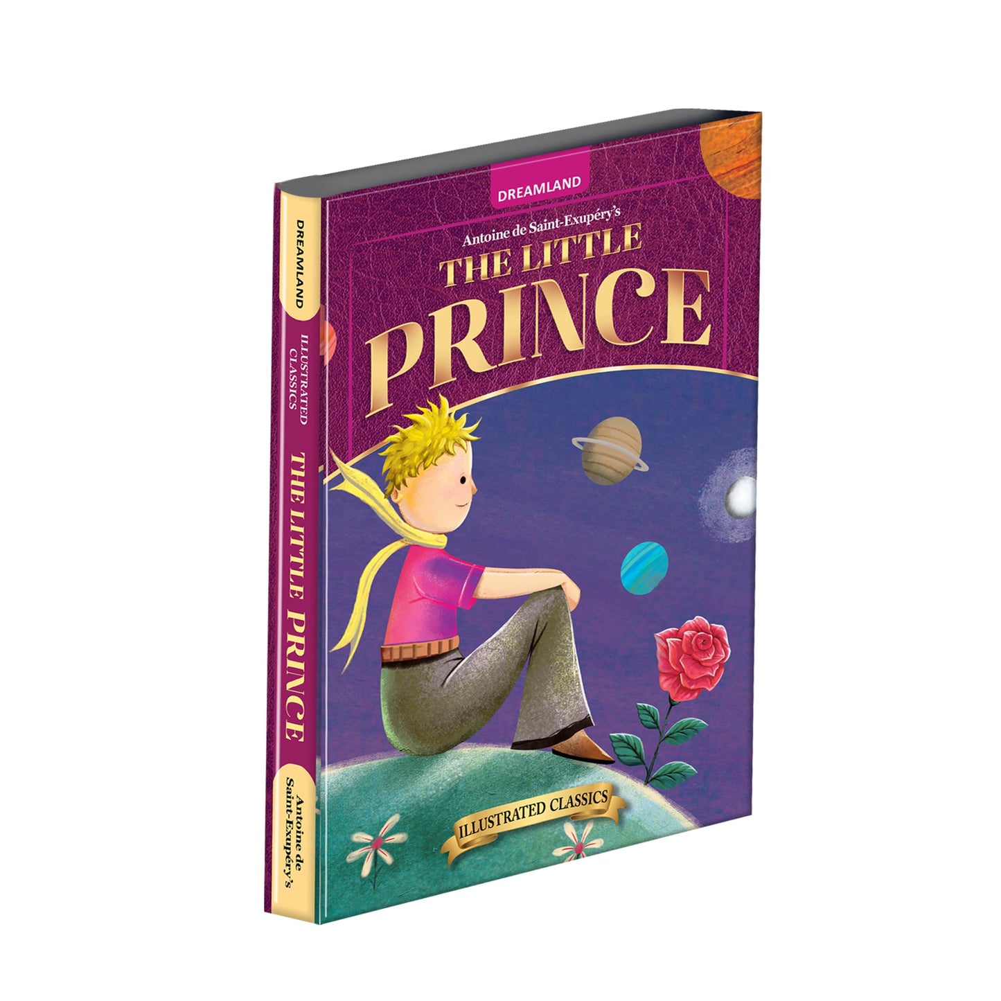 Dreamland Publications The Little Prince- Illustrated Abridged Classics for Children with Practice Questions : Children Classic Fiction Book