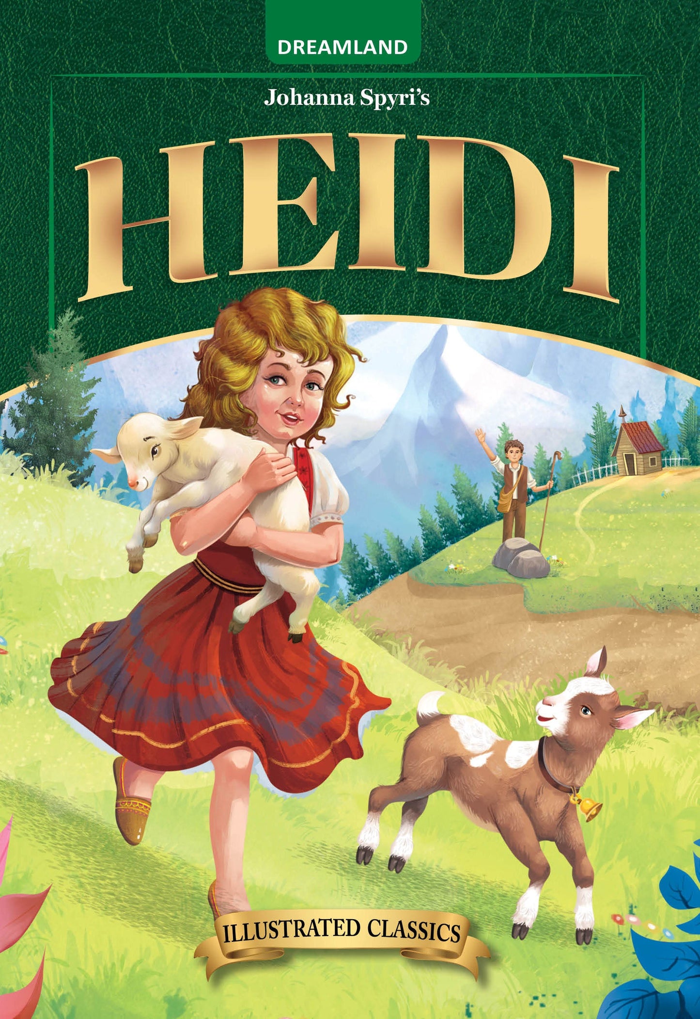 Dreamland Publications Heidi- Illustrated Abridged Classics for Children with Practice Questions : Children Classic Fiction Book -  buy in usa 