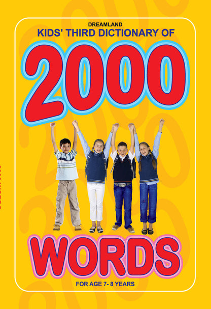 Dreamland Publications Kids Third Dictionary of 2000 words : Children Early Learning Book -  buy in usa 