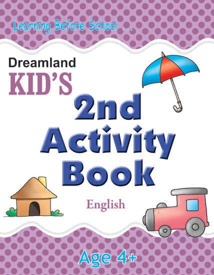 Dreamland Kid's 2nd Activity Book - English -  buy in usa 