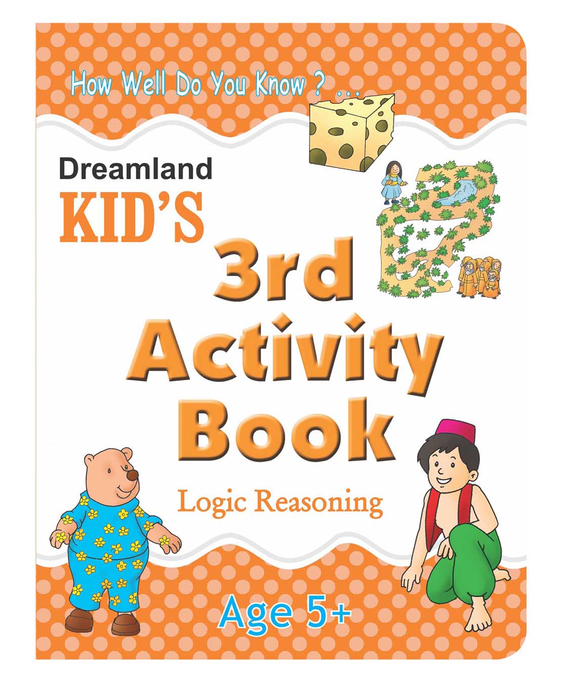 Dreamland Kid's 3rd Activity Book - Logic Reasoning -  buy in usa 