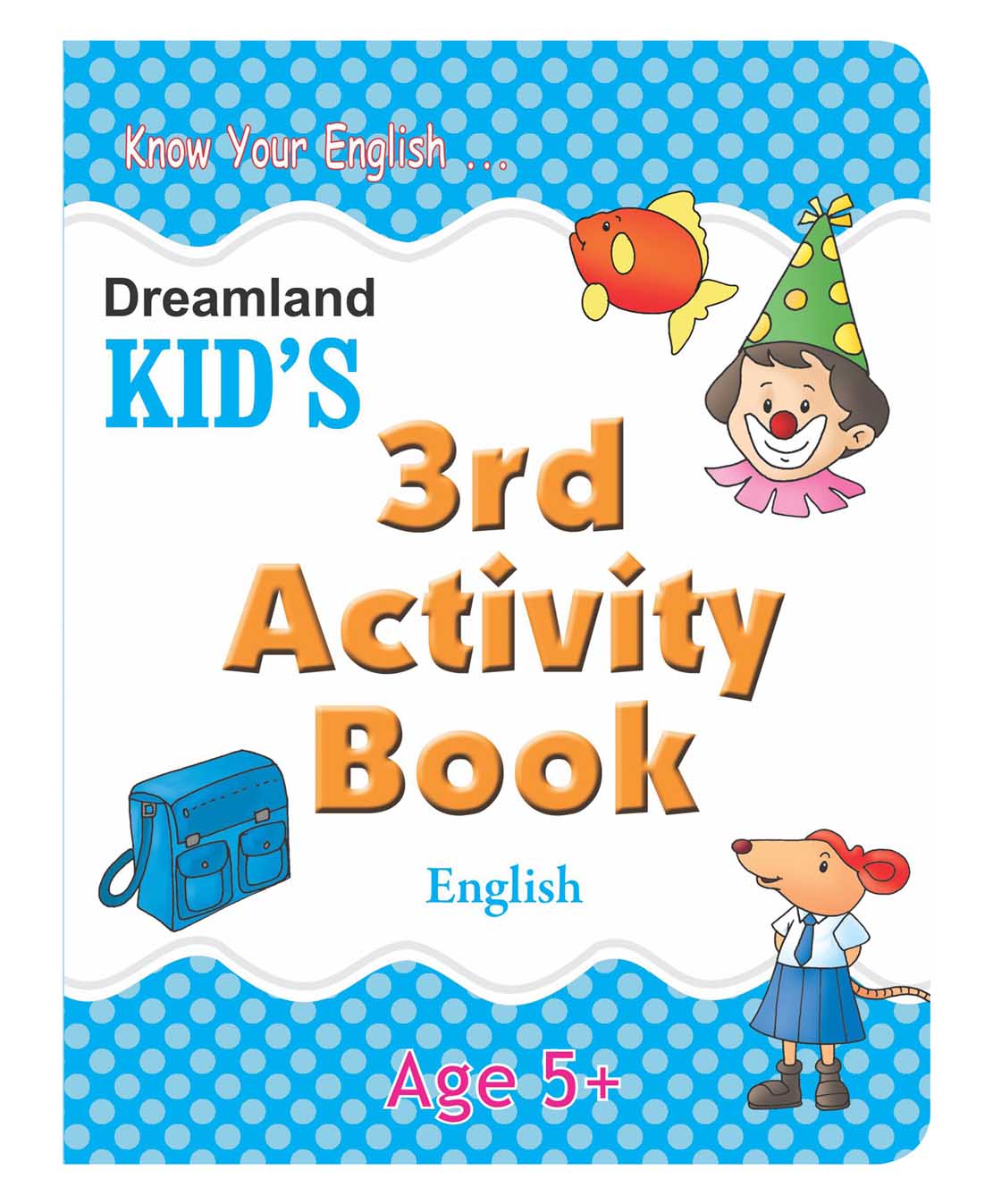 Dreamland Kid's 3rd Activity Book - English -  buy in usa 