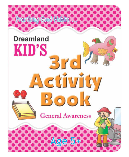 Dreamland Kid's 3rd Activity Book - General Awareness -  buy in usa 