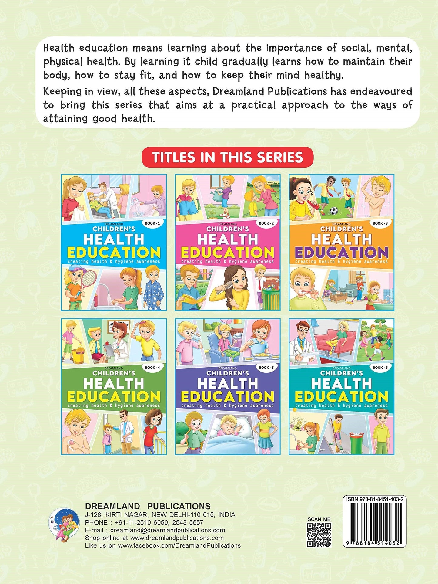 Dreamland Children's Health Education - Book 4