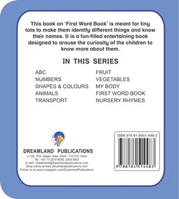 Dreamland First Padded Board Book - First Word Book