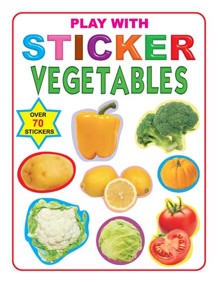 Dreamland Play With Sticker - Vegetables -  buy in usa 