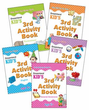 Dreamland Kid's 3rd Activity Age 5+ - Pack (5 Titles) -  buy in usa 