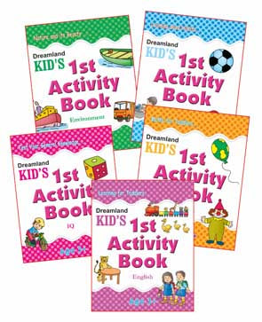 Dreamland Kid's 1st Activity Age 3+ - Pack (5 Titles) -  buy in usa 